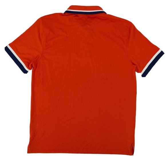 Men's BMW Golfsport‎ Short Sleeve Polo Shirt Orange XXL - Picture 5 of 9